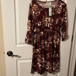 New with tags never worn: French Grey dress